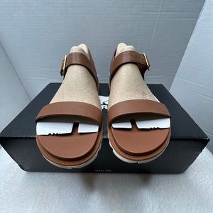 Sorel Roaming Decon Ankle Strap Sandle Velvet Ran Womens Sz 7